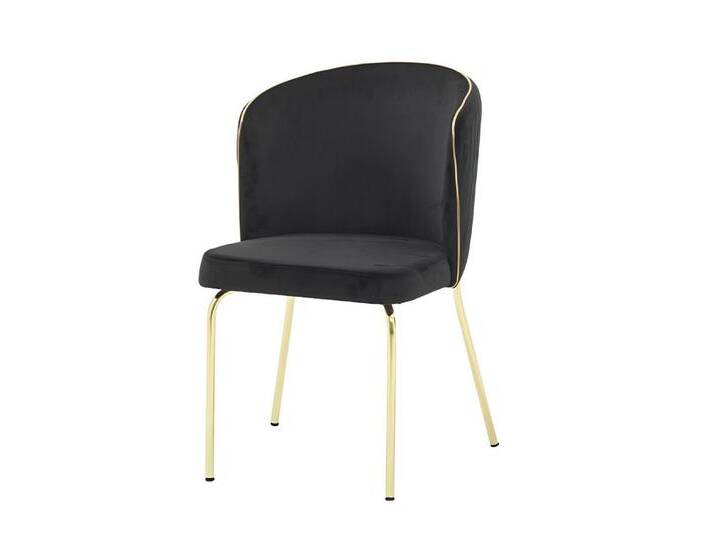 JVmoebel Esszimmerstuhl Luxus Esszimmerstuhl Stuhl Sessel Sitzer 1 Sitz Clubsessel Esszimmer (1 St), Made in Europa, schwarz von OTTO