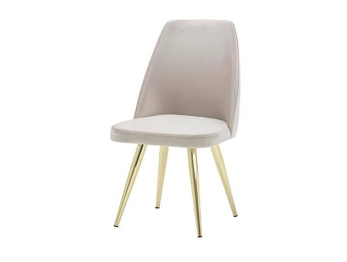 JVmoebel Esszimmerstuhl Modern Esszimmerstuhl Beige Stuhl Sessel Sitzer 1 Sitz Clubsessel (1 St), Made in Europa, beige von OTTO