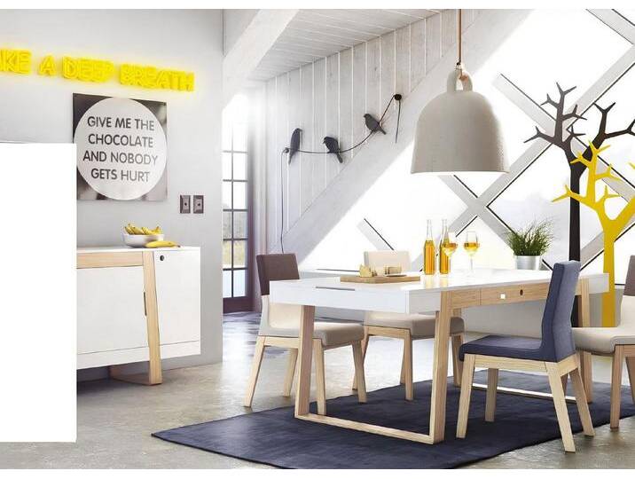 JVmoebel Esszimmerstuhl Moderne Polsterstühle aus Stoff und Holz in Grau, Made in Europa, weiß JVmoebel Esszimmerstuhl Moderne Polsterstühle aus Stoff und Holz in Grau, Made in Europa, weiß von OTTO