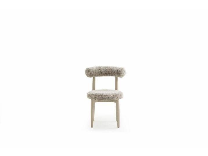 JVmoebel Esszimmerstuhl Moderner Esstischstuhl Polsterstuhl Holz Grau Lehnstuhl Esszimmer (1 St), Made in Europe, grau von OTTO
