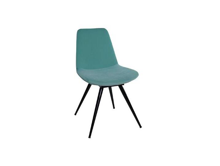 JVmoebel Esszimmerstuhl Stuhl Polsterstuhl Wohnzimmerstuhl Esszimmerstuhl Sessel Blau Stoff (1 St), Made in Europa, blau von OTTO