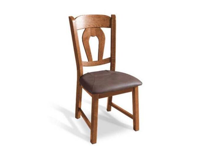 JVmoebel Esszimmerstuhl Stuhl Set Sessel Leder Polster Massiv Holz für Esszimmer (8 St), Made in Europa, braun von OTTO