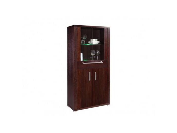 JVmoebel Glasvitrine Glasvitrine Holzschrank Kommode Regale Bar mit Glasfront Made in Europa, braun JVmoebel Glasvitrine Glasvitrine Holzschrank Kommode Regale Bar mit Glasfront Made in Europa, braun von OTTO
