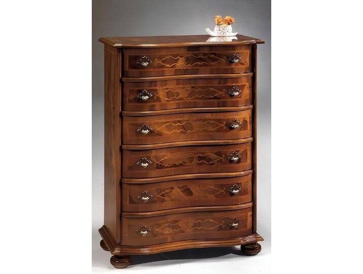 JVmoebel Hochkommode Antike Holz-Kommode im Stil einer Garderobe oder Anrichte, Made in Europa, braun von OTTO