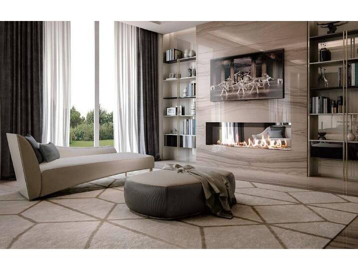 JVmoebel Hocker Design Wohnzimmer Fußhocker Poufa Beistell Italienische Möbel modern (Hocker), Made in Europa, grau von OTTO