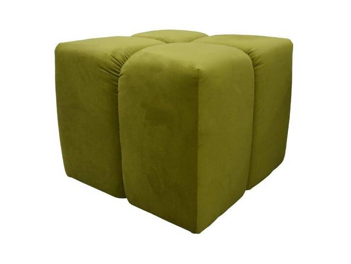 JVmoebel Hocker Grüner Designer Hocker Pouf Ottomane Sitzwürfel Fußhocker (Hocker), Made in Europa, grün von OTTO
