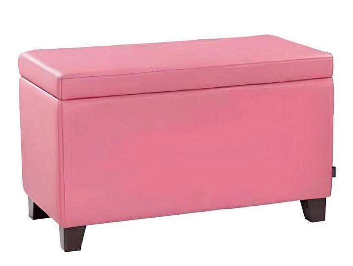 JVmoebel Hocker Luxus Barhocker Polsterhocker Modern Designer Wohnzimmer Hocker (1 St., Hocker), Made in Europa, rosa von OTTO