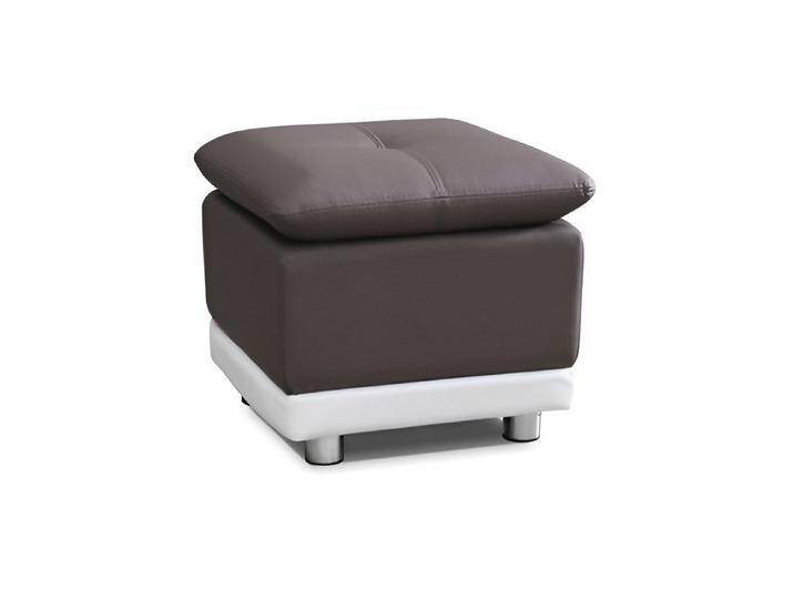 JVmoebel Polsterhocker Moderner brauner Lederfußhocker Designer Pouf aus Textil (Hocker), Made in Europa, braun von OTTO