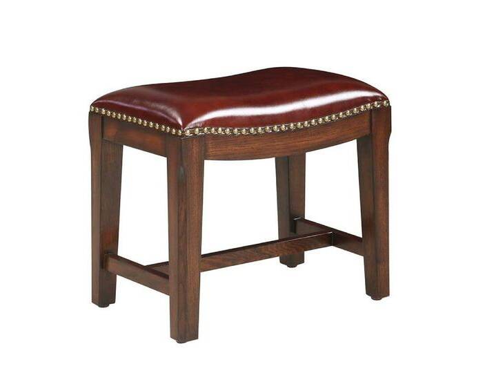 JVmoebel Hocker Schminktisch Hocker aus Holz mit gepolstertem Sitz (Hocker), Made in Europa, braun von OTTO