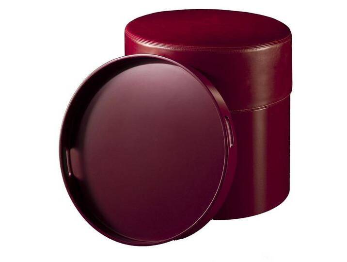 JVmoebel Hocker Sitz Fußhocker Sitzhocker Sitzpouf Wohnzimmer Design Pouf Möbel (Hocker), Made in Europa, rot von OTTO