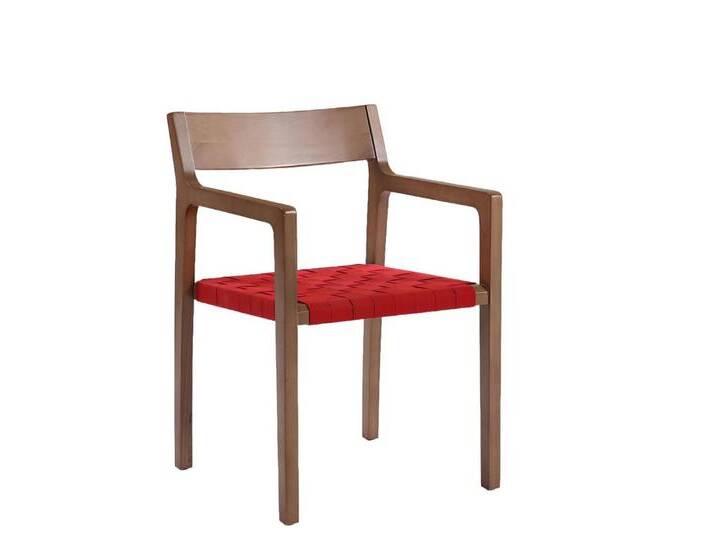 JVmoebel Holzstuhl Stuhl Design Lounge Sessel Lehn Stühle Polster Ess Wohn Zimmer Club, Made in Europa, braun von OTTO