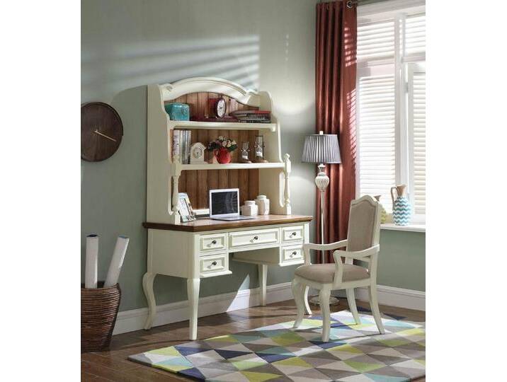 JVmoebel Kinderschreibtisch Büromöbel Set: Weißer Stuhl und Schreibtisch im 2er Pack (Kinderschreibtisch), Made in Europa, weiß von OTTO