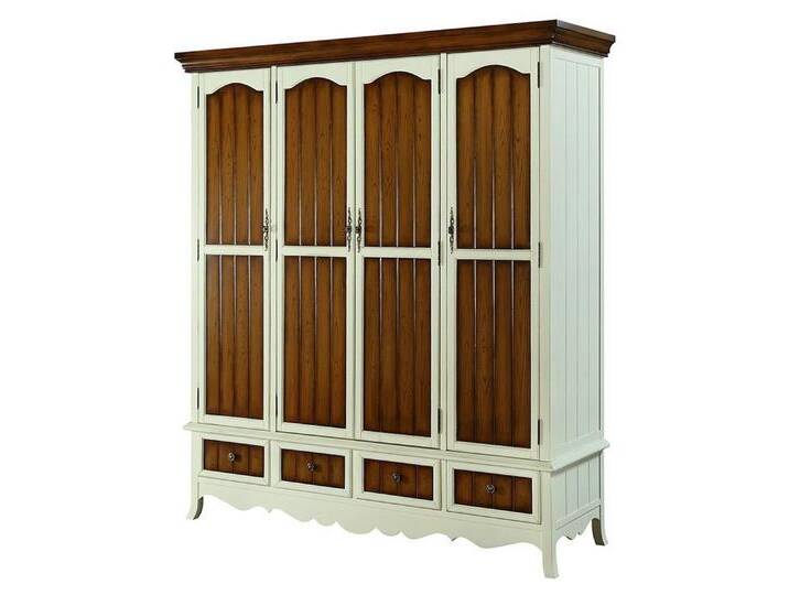 JVmoebel Kleiderschrank Brauner Holz Wandschrank mit 3 Türen für das Schlafzimmer Made in Europa, braun JVmoebel Kleiderschrank Brauner Holz Wandschrank mit 3 Türen für das Schlafzimmer Made in Europa, braun von OTTO