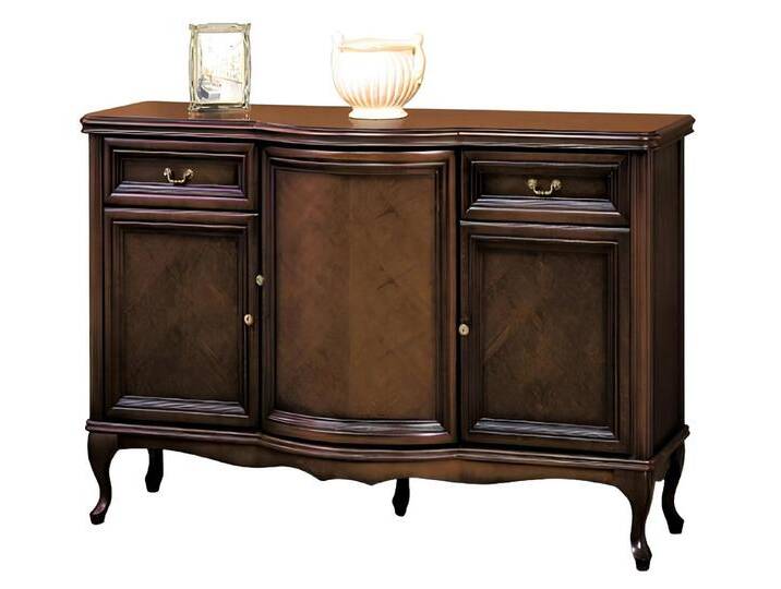 JVmoebel Kombikommode Anrichte Buffet Aufbewahrungsschrank Schrank Sideboard Konsolenschrank (1 St., Anrichte), Made in Europa, braun von OTTO