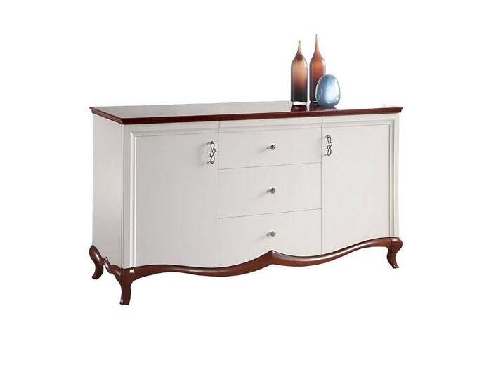 JVmoebel Kombikommode Sideboard Anrichte Schrank Schubladenmöbel Buffet Buffetschrank (1 St., Sideboard), Made in Europa, weiß von OTTO