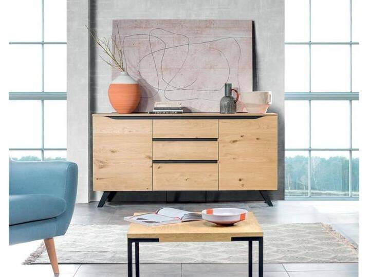 JVmoebel Kombikommode Sideboard Schrank Anrichte Stauraummöbel Kommodenschrank Buffet (1 St., Sideboard (TRK), Made in Europa, braun von OTTO