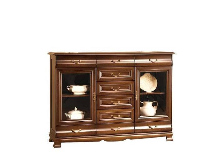 JVmoebel Kombikommode Sideboard Schrankbuffet Vorratsschrank Buffetschrank Servierkommode (1 St., Sideboard), Made in Europa, braun von OTTO