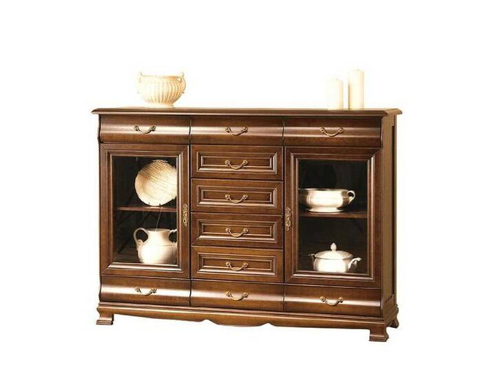 JVmoebel Kombikommode Stilvolle Landhaus-Kommode im klassischen Design für jeden Raum (Kombikommode), Made in Europa, braun von OTTO