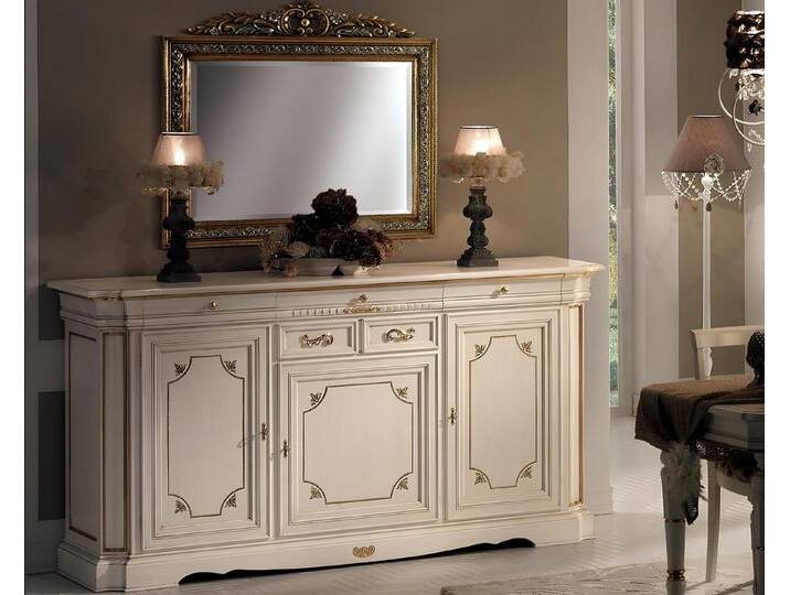 JVmoebel Kommode Klassisches Sideboard aus Holz für das Wohnzimmer in Weiß, Italien, Made in Europa, weiß JVmoebel Kommode Klassisches Sideboard aus Holz für das Wohnzimmer in Weiß, Italien, Made in Europa, weiß von OTTO