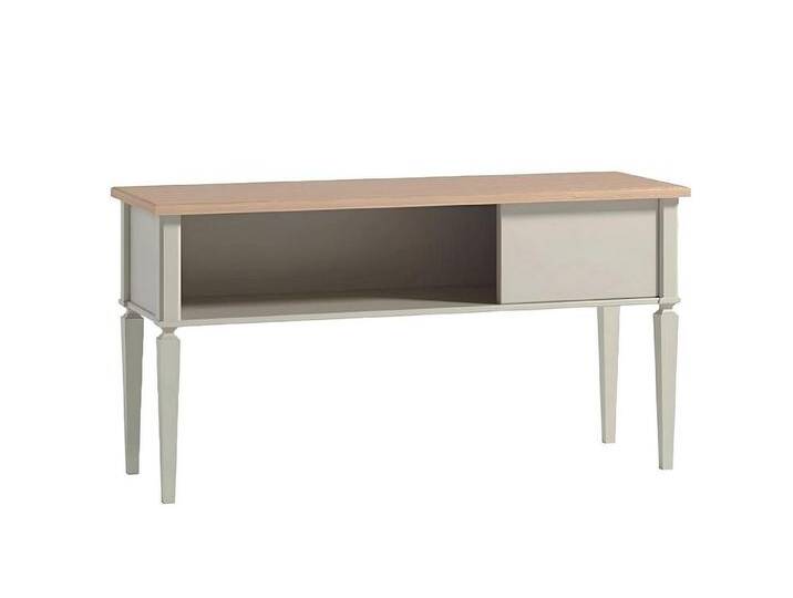 JVmoebel Konsolentisch Holzkonsole Ablagetisch Schreibtischchen Halbtisch Vintage Design (Konsolentisch), Made in Europa, grau von OTTO
