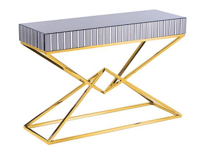 JVmoebel Konsolentisch Konsolentisch Grau Holz Modern Elegant, Made in Europe, grau JVmoebel Konsolentisch Konsolentisch Grau Holz Modern Elegant, Made in Europe, grau von OTTO