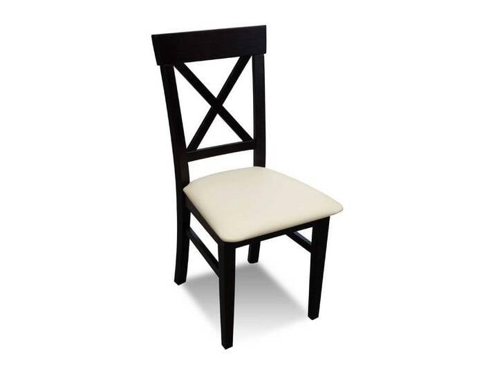 JVmoebel Küchenstuhl Moderner Polsterstuhl aus Holz mit schwarzem Textilbezug (1 St), Made in Europa, schwarz von OTTO