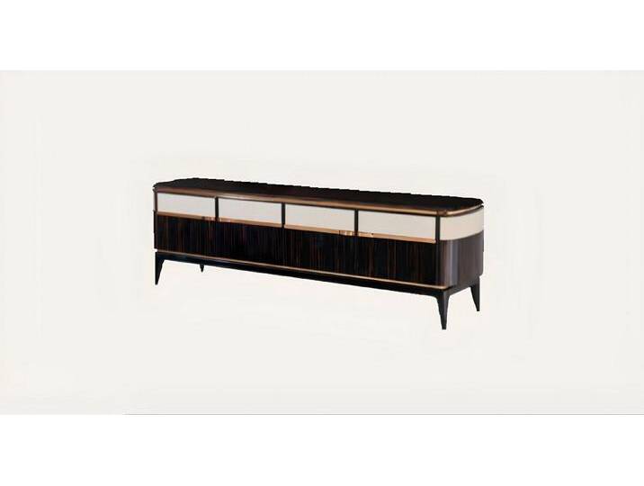 JVmoebel Lowboard Designer rtv tv Anrichte Kommode Side Low Board Schrank Zimmer Regal (Sideboard), Made in Europa, schwarz von OTTO