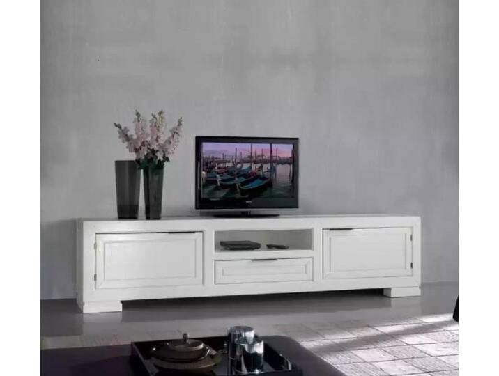 JVmoebel Lowboard Holz TV Lowboard Sideboard Schrank für Wohnzimmer Möbel (1 St., 1x Lowboard), Made in Europa, weiß von OTTO