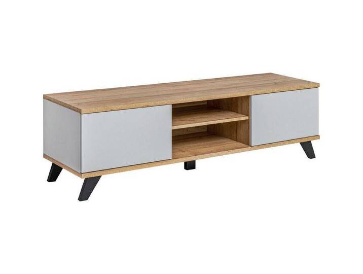 JVmoebel Lowboard Moderner TV-Ständer im Luxus-Design aus Holz, Made in Europa, braun grau JVmoebel Lowboard Moderner TV-Ständer im Luxus-Design aus Holz, Made in Europa, braun grau von OTTO