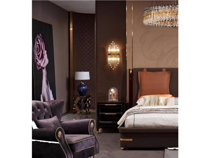 JVmoebel Nachttisch Design Beistelltisch Nachtkonsole Schlafzimmer Tisch modern élégant (Nachttisch), Made in Europa, schwarz von OTTO