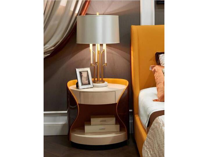 JVmoebel Nachttisch Design Nacht Tisch Tische Konsole Beistell Schlaf Zimmer Original (Nachttisch), Made in Europa, braun von OTTO