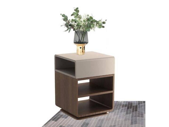 JVmoebel Nachttisch Design Nacht Tisch Tische Konsole Original Beistell Schlaf Zimmer (Nachttisch), Made in Europa, braun von OTTO