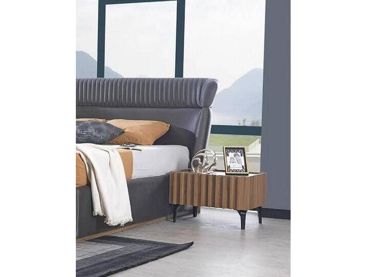 JVmoebel Nachttisch Designer Nachttisch Braun Holzmöbel Schlafzimmer Modern Nachttische (1-St., Nachttisch), Made in Europa, braun von OTTO