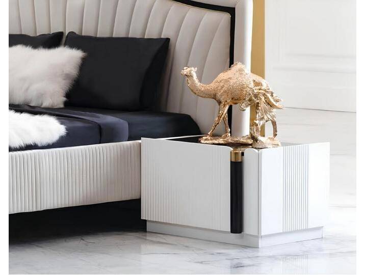 JVmoebel Nachttisch Holz Nachttisch für Schlafzimmer – Moderne Nachtkonsole Design, Made in Europa, weiß JVmoebel Nachttisch Holz Nachttisch für Schlafzimmer – Moderne Nachtkonsole Design, Made in Europa, weiß von OTTO