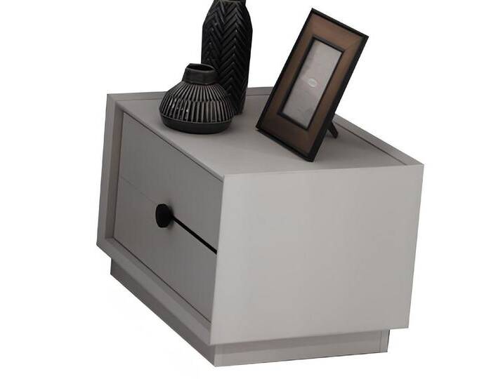 JVmoebel Nachttisch Modern Nachttisch Schlafzimmer Holzmöbel Grau Design Nachttische (1-St., Nachttisch), Made in Europa, grau von OTTO