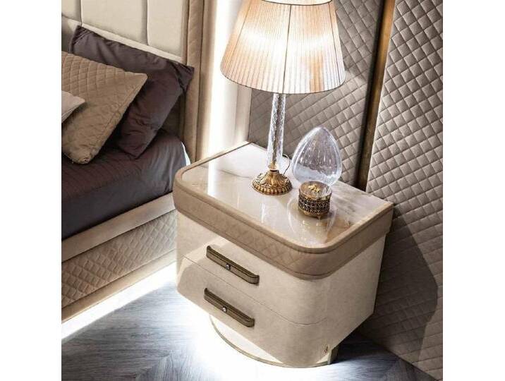 JVmoebel Nachttisch Moderne Holz-Nachtkonsole – Design Beistelltisch für die Wohnung, Made in Italy, beige JVmoebel Nachttisch Moderne Holz-Nachtkonsole – Design Beistelltisch für die Wohnung, Made in Italy, beige von OTTO