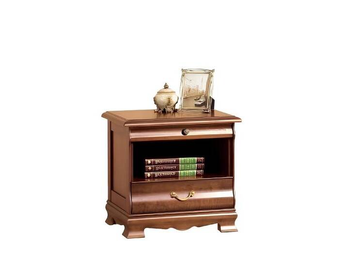 JVmoebel Nachttisch Nachtkästchen Nachtschrank Nachtkonsole eleganter Schlafzimmertisch (1-St., Nachttisch), Made in Europa, braun von OTTO