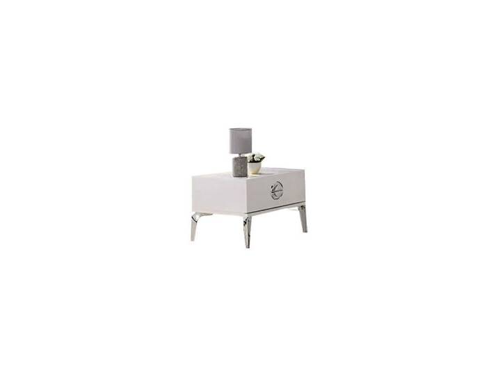 JVmoebel Nachttisch Nachtschrank Nachtkommode Weiß Schlafzimmer Beistelltisch modern (1-St., 1x Nachttisch), Made in Europa, weiß von OTTO
