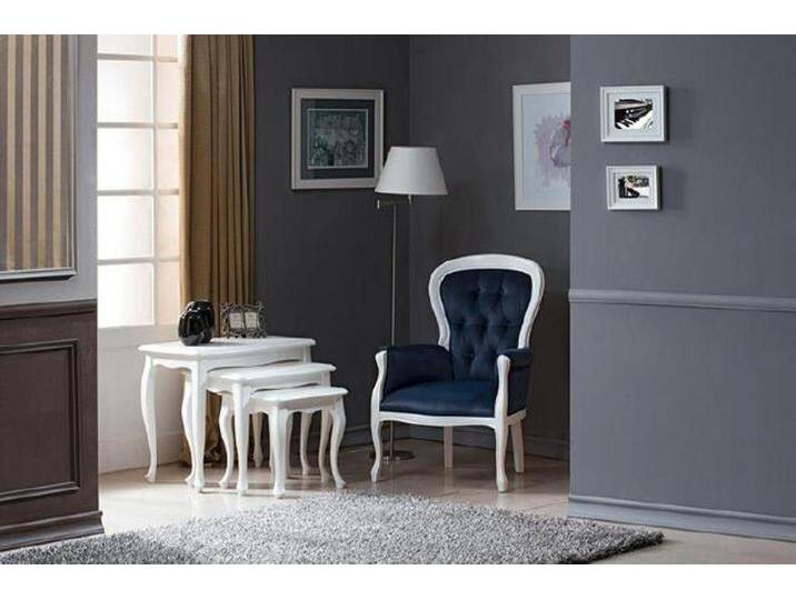 JVmoebel Ohrensessel Chippendale Sessel Ohrensessel Sofa mit Fußhockern Set Hocker, Made in Europa, weiß JVmoebel Ohrensessel Chippendale Sessel Ohrensessel Sofa mit Fußhockern Set Hocker, Made in Europa, weiß von OTTO