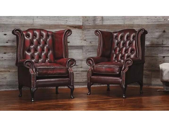 JVmoebel Ohrensessel Echter Chesterfield Sessel Couch Sofa Polster Sitz Lounge Antik, Made in Europa, braun von OTTO