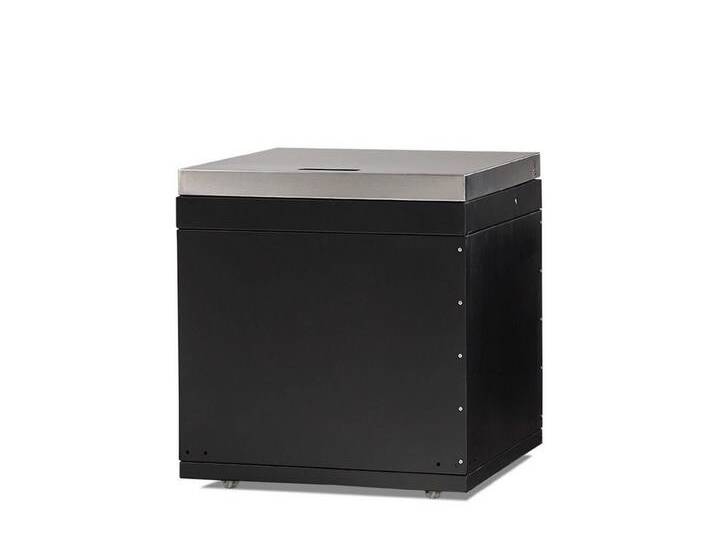 JVmoebel Outdoor-Küchenmodul Elegantes Außenküchenmodul aus Edelstahl in Schwarz für Garten Made in Europe, schwarz von OTTO