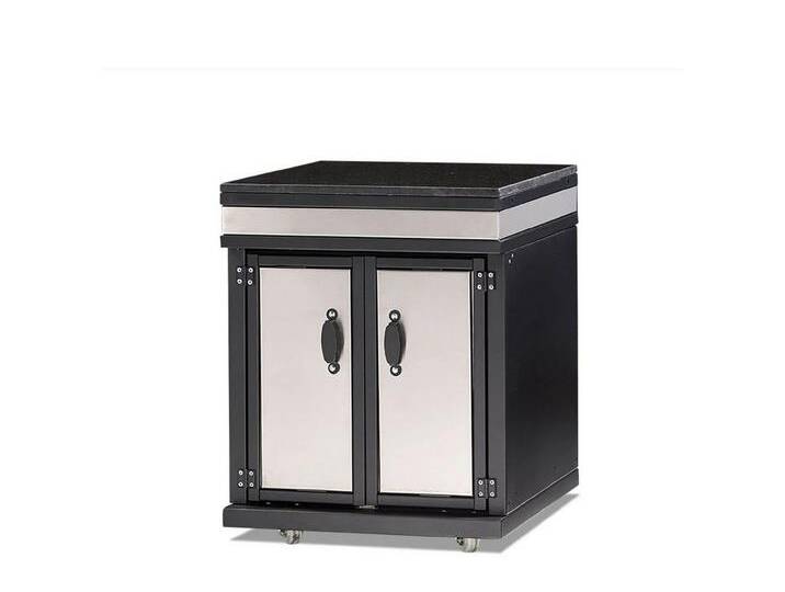 JVmoebel Outdoor-Küchenmodul Elegantes Außenküchenmodul aus Edelstahl in Silber Made in Europe, schwarz silberfarben JVmoebel Outdoor-Küchenmodul Elegantes Außenküchenmodul aus Edelstahl in Silber Made in Europe, schwarz silberfarben von OTTO
