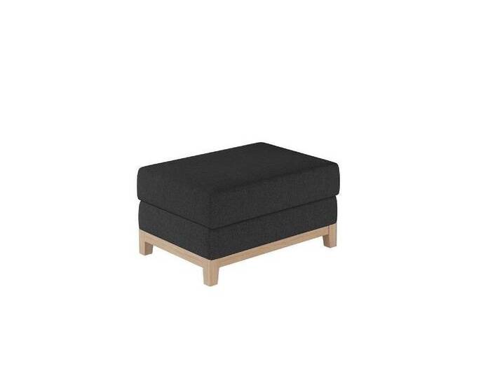JVmoebel Polsterbank Fußhocker Ottomane Sitzhocker Sitzpouf Wohnzimmer Designer Hocker, Made in Europa, schwarz, Schwarz von OTTO