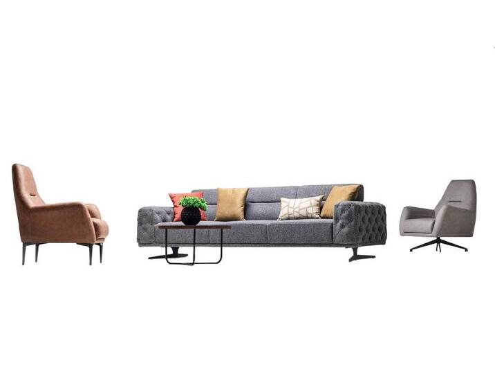 JVmoebel Polstergarnitur Luxus Design Sofa-Set Sitzgruppe Couchgarnitur Polsterset Lounge, (3-tlg., 3tlg. Sofas Set (4+1+1 Sitzer), Made in Europa von OTTO