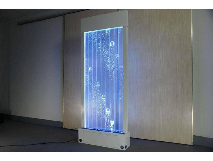 JVmoebel Raumteiler Trennwand Regal Schrank Wasserwand Säule Wände Waterwall LED SOFORT, Made in Europa, weiß von OTTO
