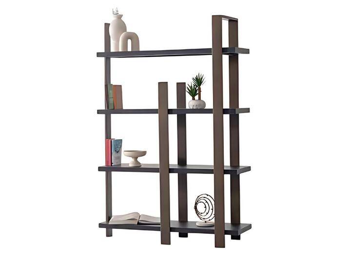 JVmoebel Raumteilerregal Raumteiler Regal – Offenes Standregal als Trennwand & Raumtrenner, Made in Europe, braun von OTTO