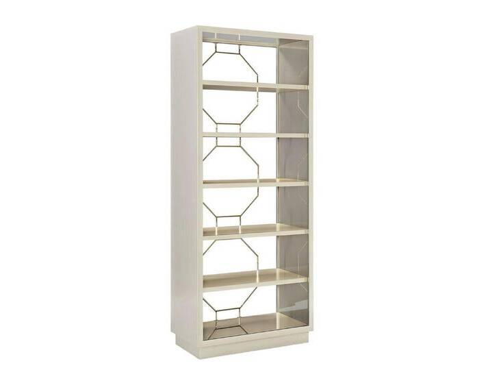 JVmoebel Regal Trennwand Regale Sideboard Vitrine Edelstahl Holz Einrichtung Möbel, Made in Europa, weiß von OTTO
