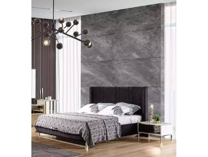 JVmoebel Schlafzimmer-Set Luxus Schlafzimmerbett mit 2 Nachttischen – 3-teiliges Set modern, (3-tlg., 1x Bett + 2x Nachttische), Made in Europa von OTTO