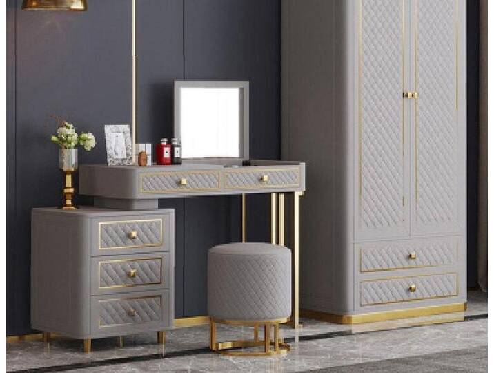 JVmoebel Schminktisch Moderne Schminkkonsole mit Spiegel aus Metall, Made in Europa, weiß JVmoebel Schminktisch Moderne Schminkkonsole mit Spiegel aus Metall, Made in Europa, weiß von OTTO