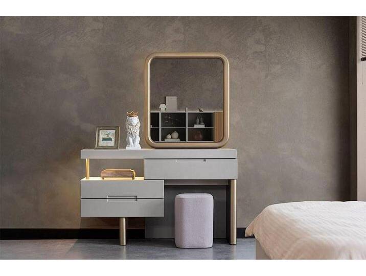 JVmoebel Schminktisch Schminkkommode Beauty-Tisch Toilettentisch Spiegeltisch (1-St., Schminktisch(ohne Spiegel), Made in Europa, weiß von OTTO